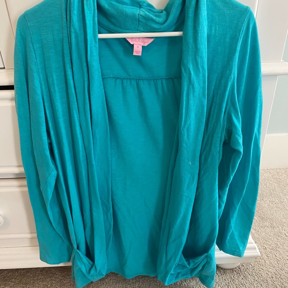Lilly Pulitzer XL cardigan